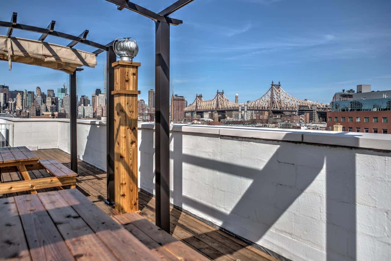 vue depuis le rooftop