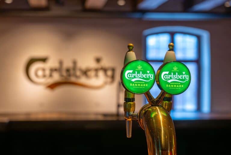 Billet pour la maison de Carlsberg