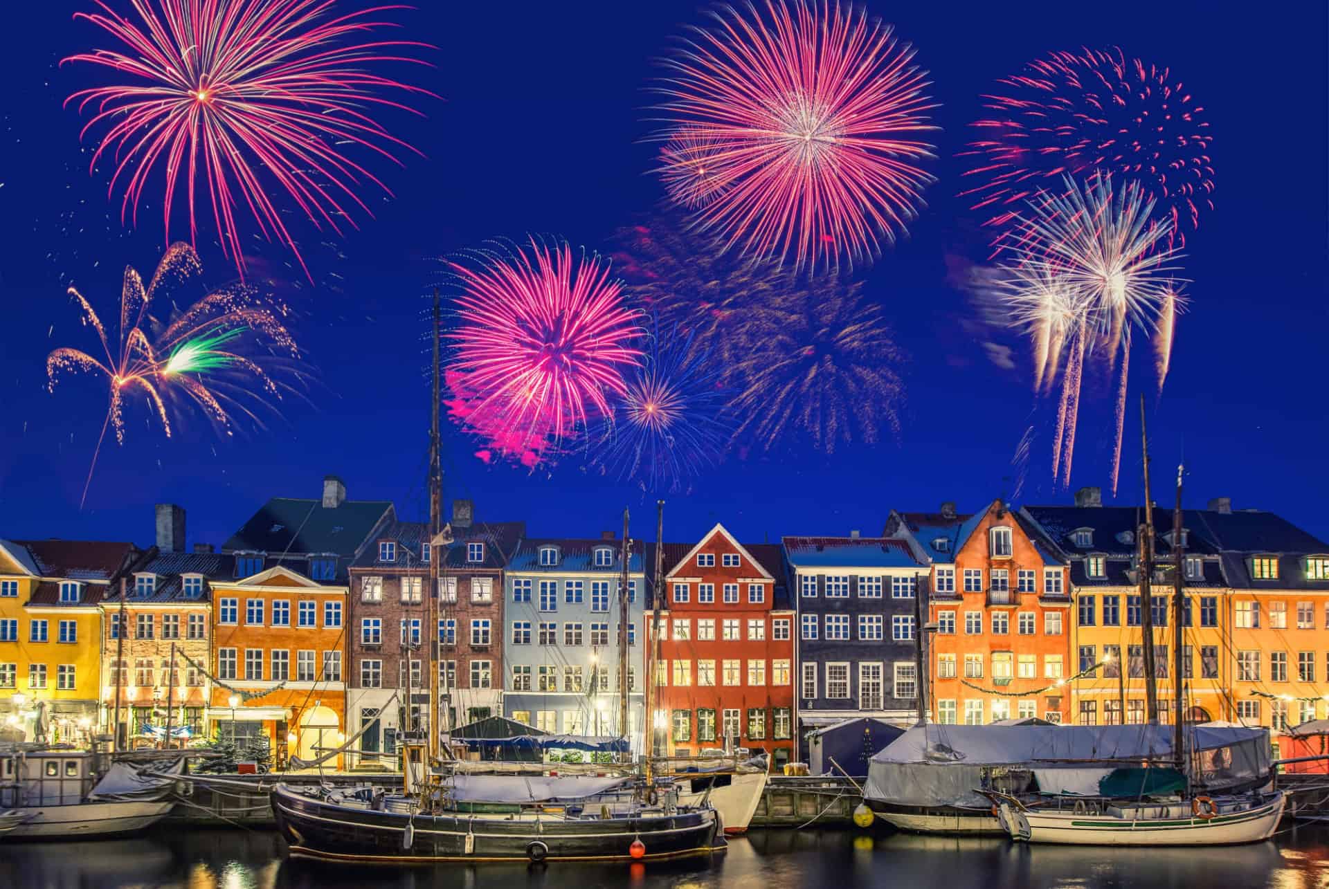 nouvel an copenhague nyhavn