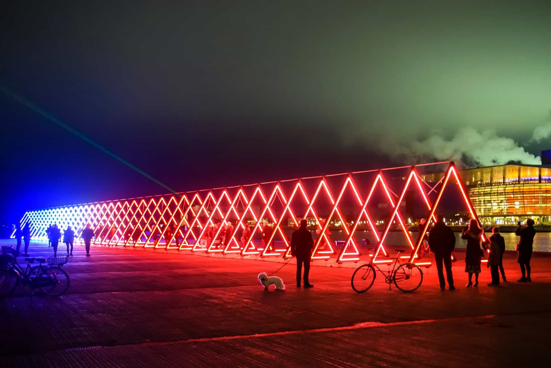 copenhague en fevrier light festival