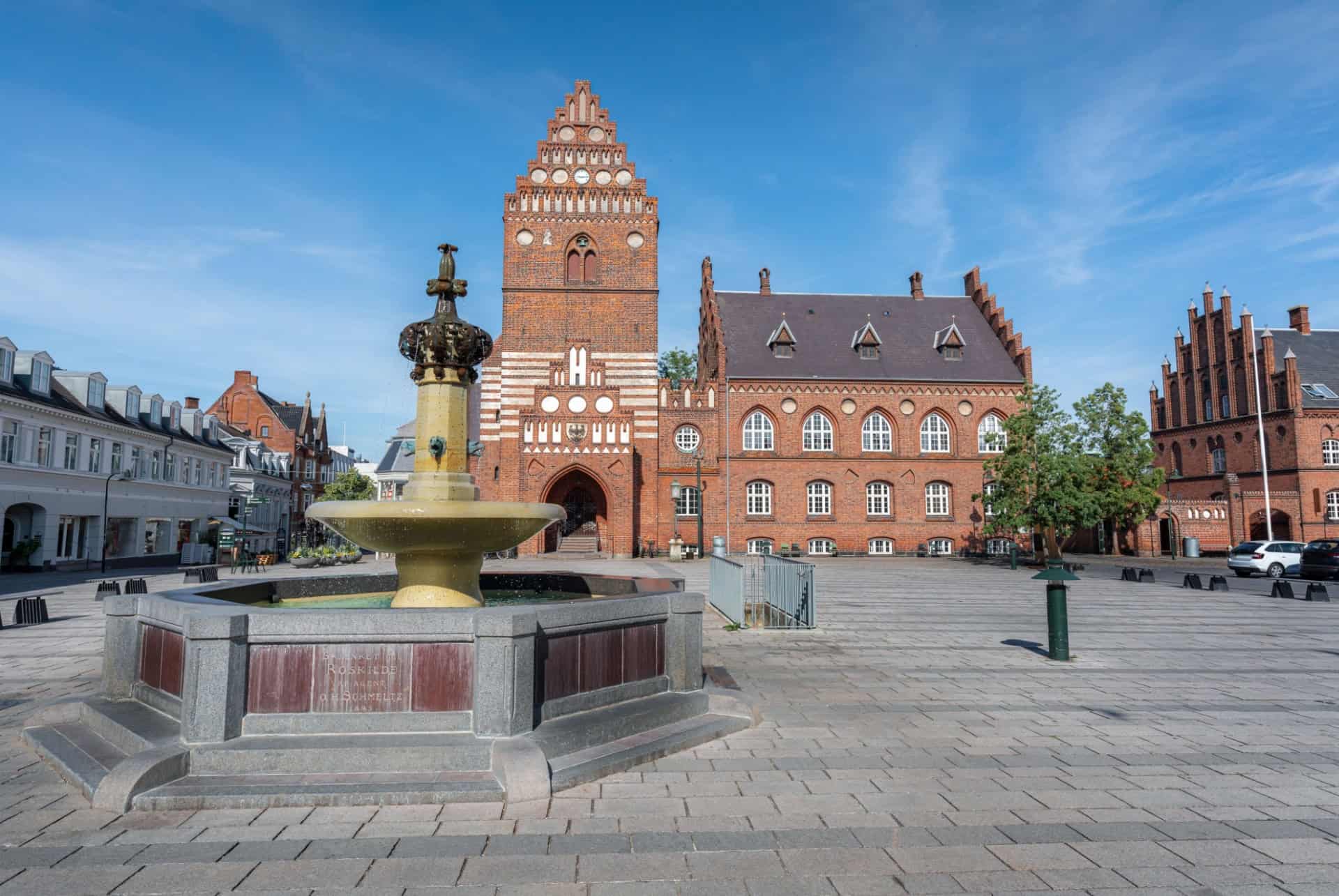 centre ville roskilde depuis copenhague