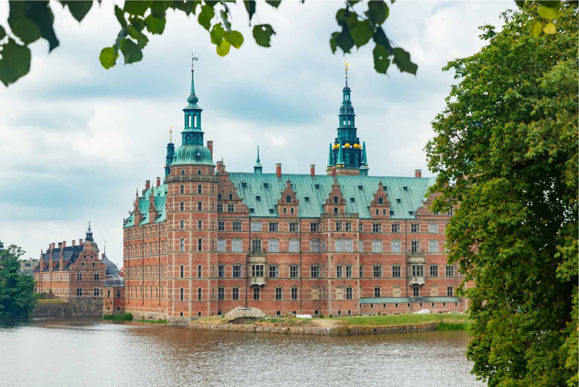 vue chateau frederiksborg