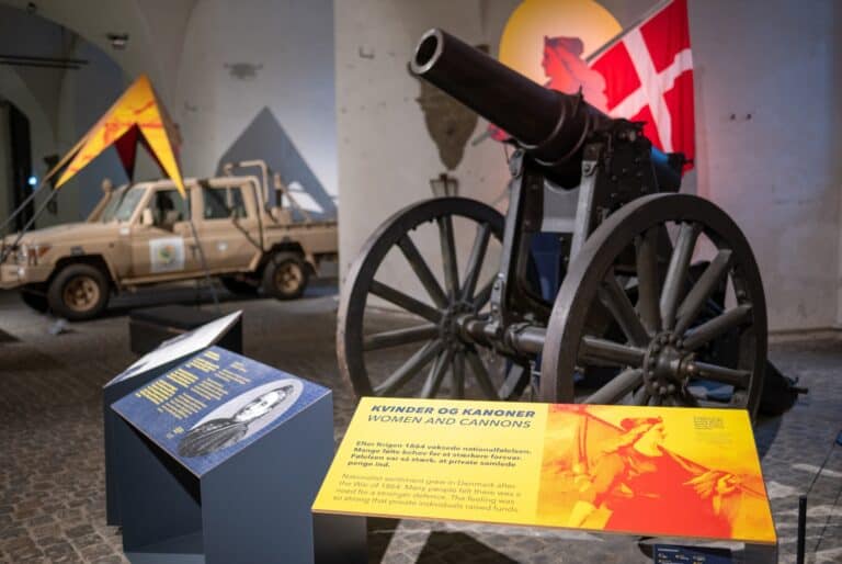 Billet pour le musée danois de la guerre